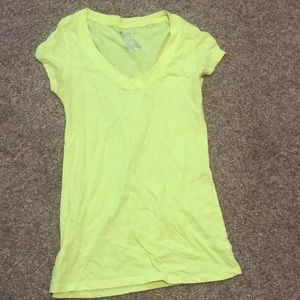 Neon green T-shirt
